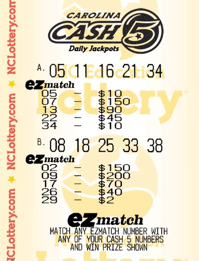 north carolina education lottery cash 5|carolina cash 5 past numbers.